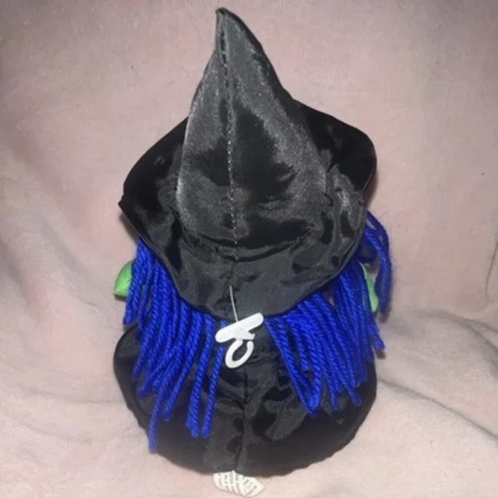Halloween Witch Green/Black/Blue, Washable, Small pop-up Vintage
